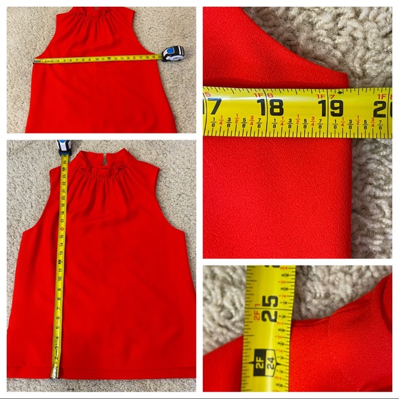 Ted Baker AUDRYE Ruffle neck sleeveless top - Picture 5 of 6